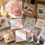 Easy handmade birthday card ideas for friends displayed on a cozy craft desk